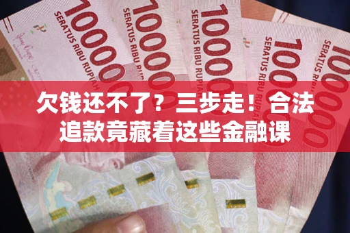 武汉欠钱还不了?三步走!合法追款竟藏着这些金融课 武汉欠钱还不了?三步走!合法追款竟藏着这些金融课